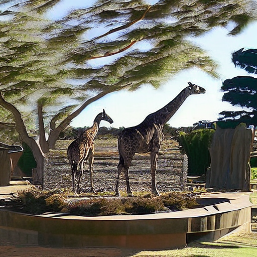 Inpainted Giraffe